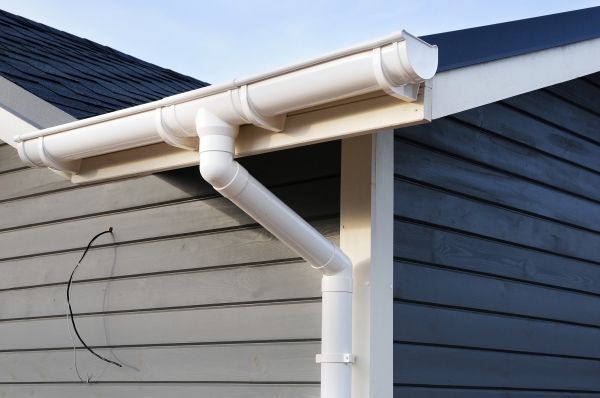 PVC Rain Gutter Installation in Gaffney
